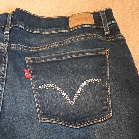 Levi's 512 Perfectly Slimming Bootcut Jeans - Deep Blue - Picture 4 of 12